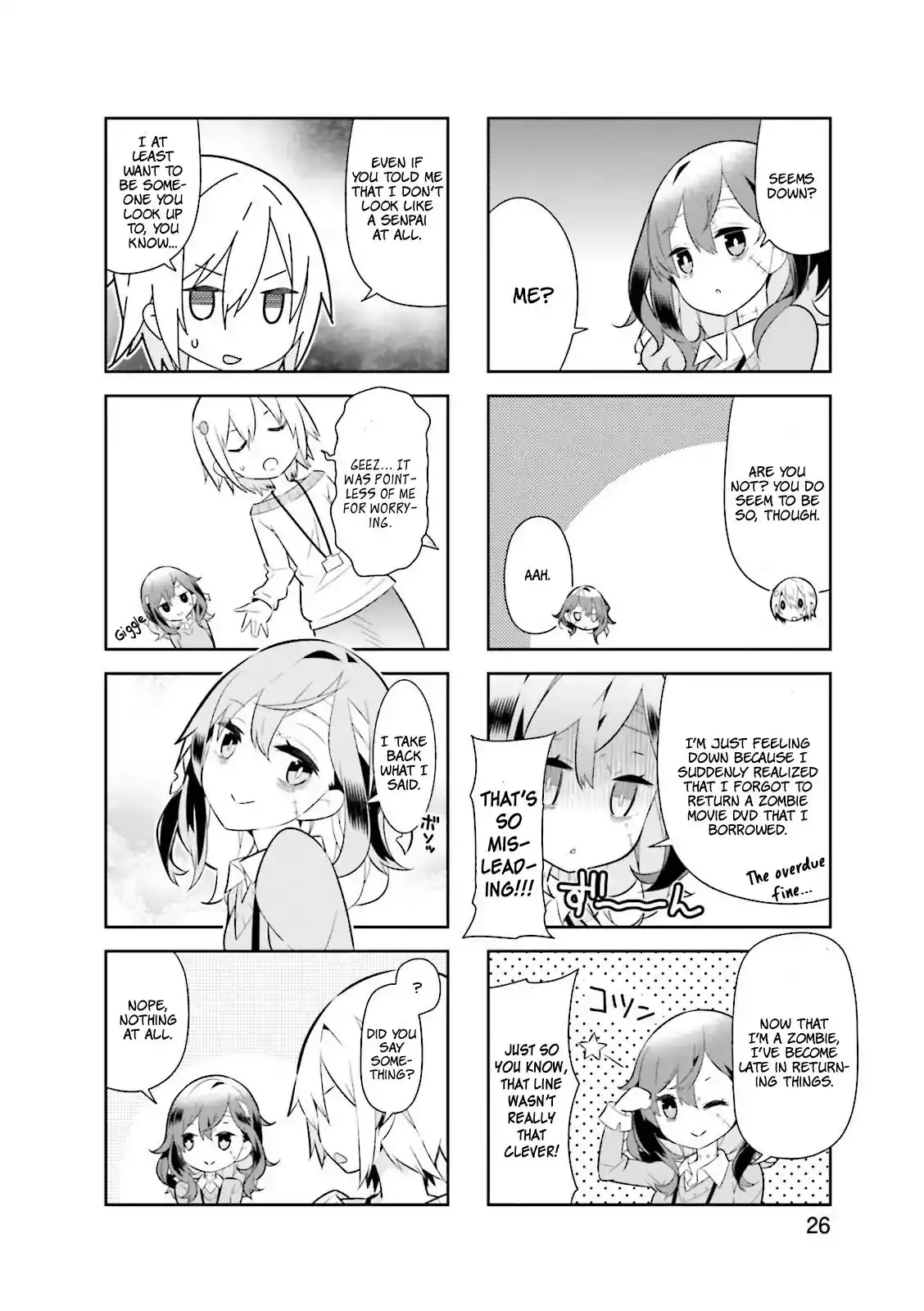 Adashino-san wa Sude ni Shinderu. Chapter 3 9